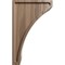 Ekena Millwork 3"W x 7 1/2"D x 12"H Extra Large Lawson Wood Corbel, Walnut CORW03X07X12LWWA - alternate 2